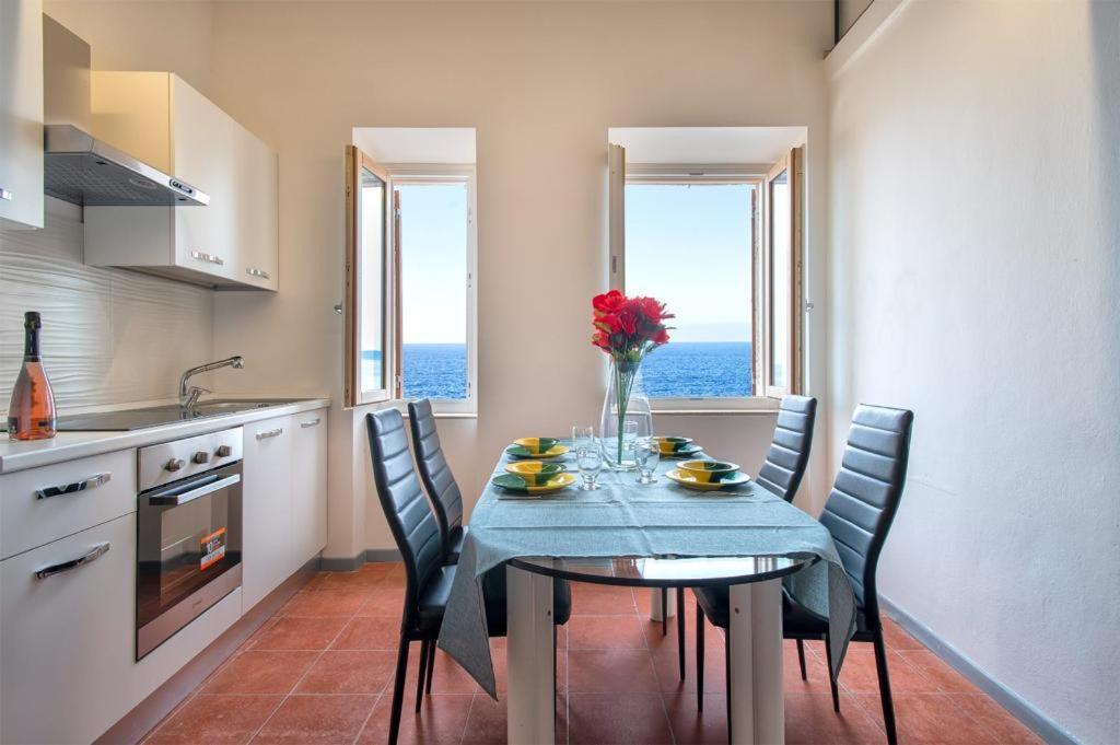 Ferienwohnung Panoramic Bastioni Sea View Alghero Exterior foto