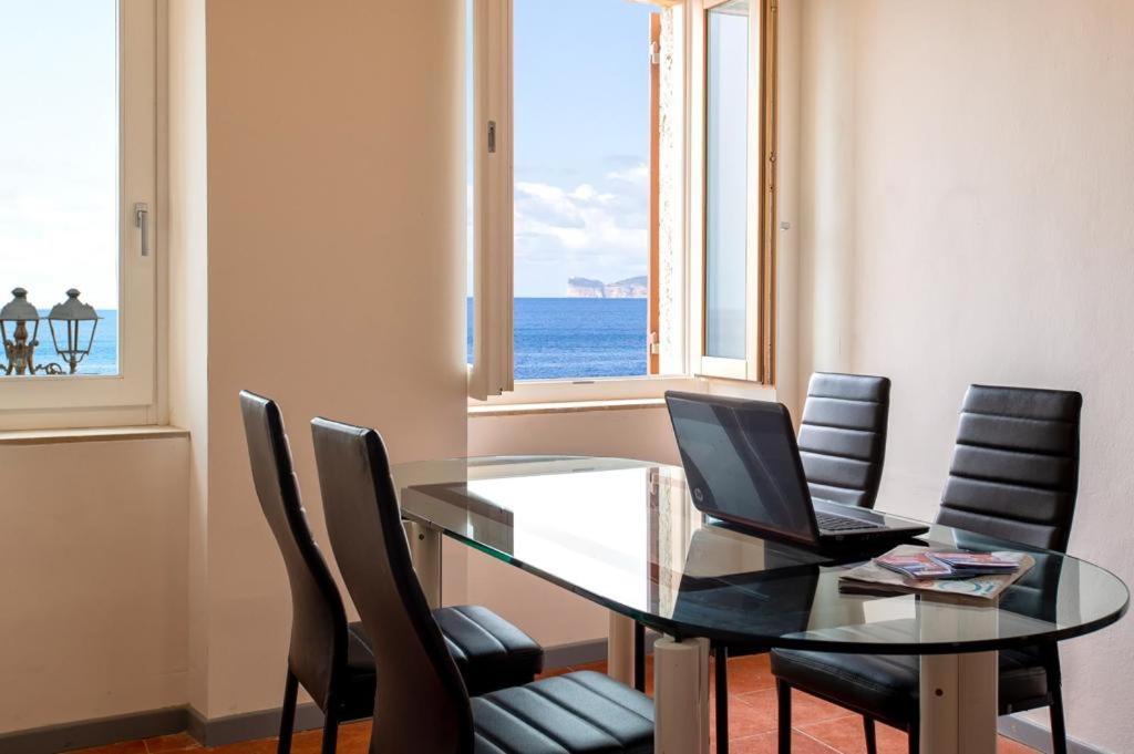Ferienwohnung Panoramic Bastioni Sea View Alghero Exterior foto