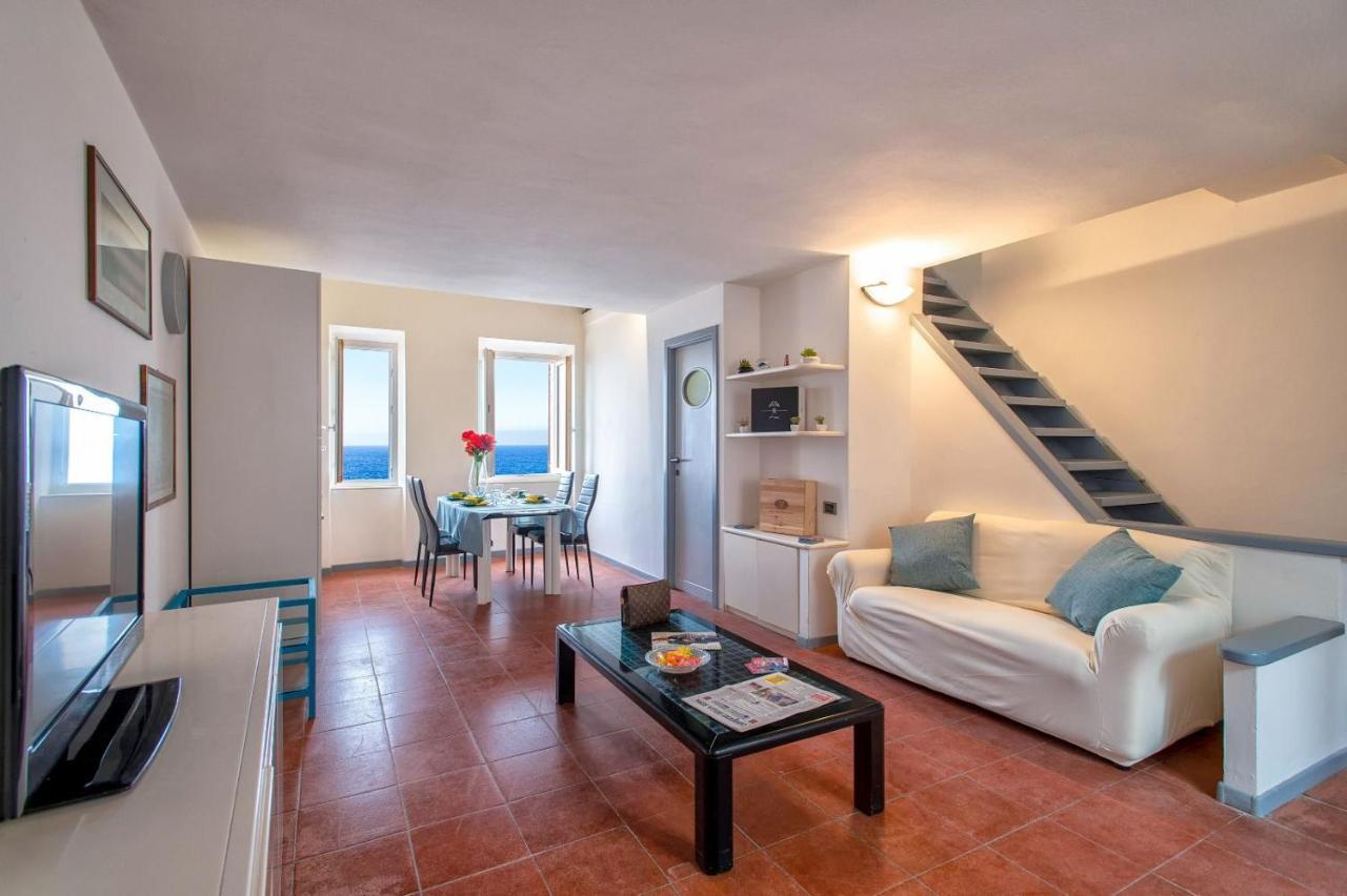 Ferienwohnung Panoramic Bastioni Sea View Alghero Exterior foto