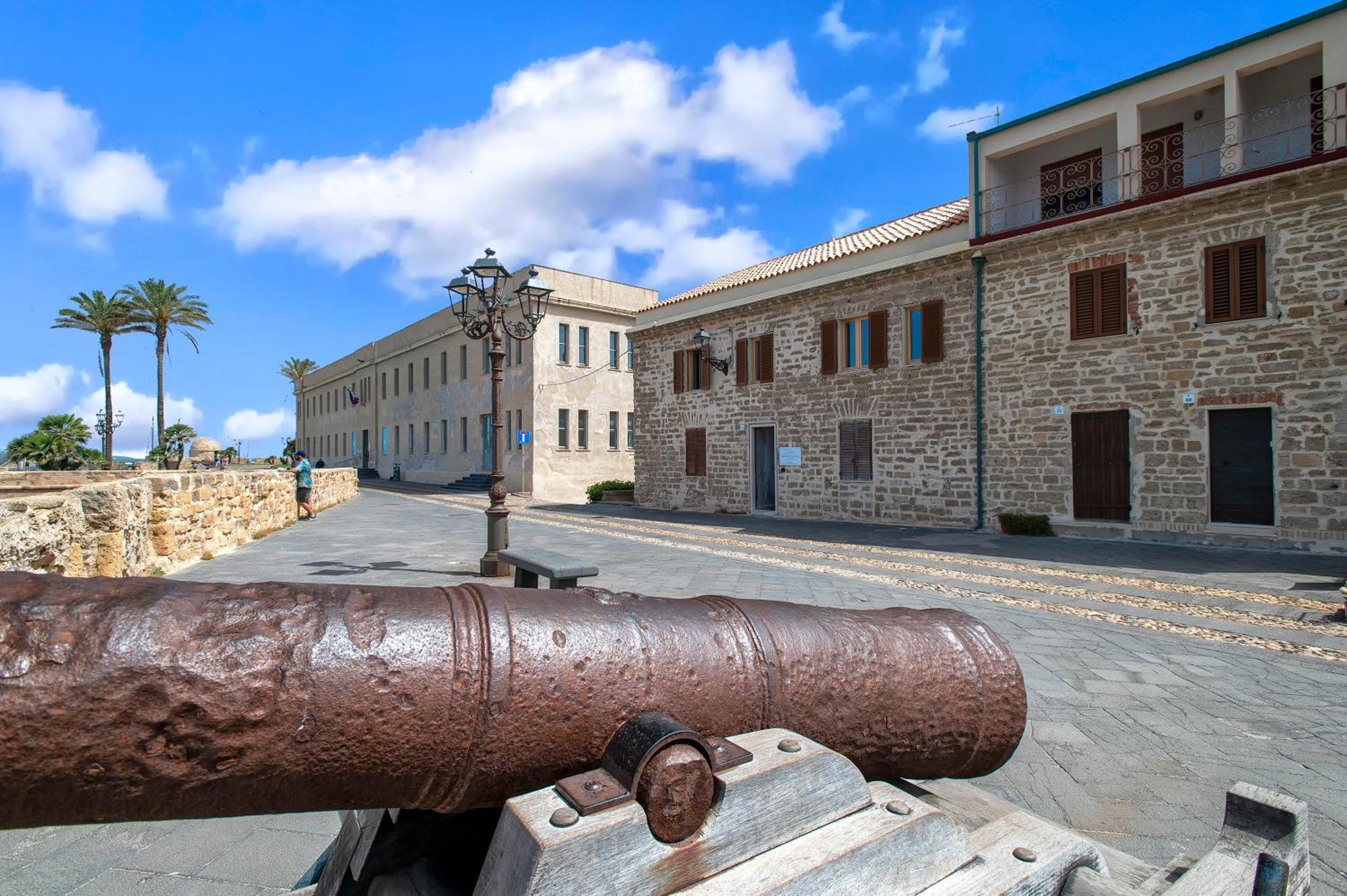 Ferienwohnung Panoramic Bastioni Sea View Alghero Exterior foto